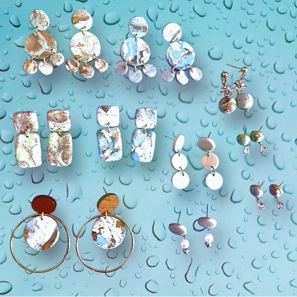 Dainty Green Matte Stone Effect CZ 🌟🌟🌟 - Picture 5 of 6